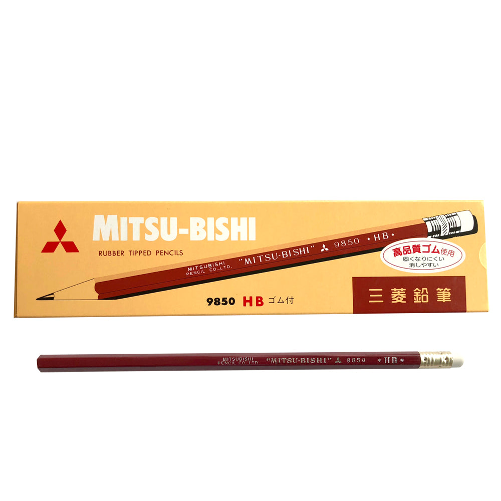 9850 HB Pencil by Mitsubishi