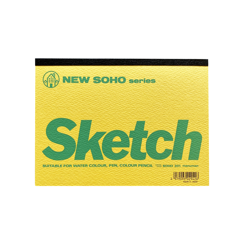 New Soho Series Sketch Pad B6 by Maruman