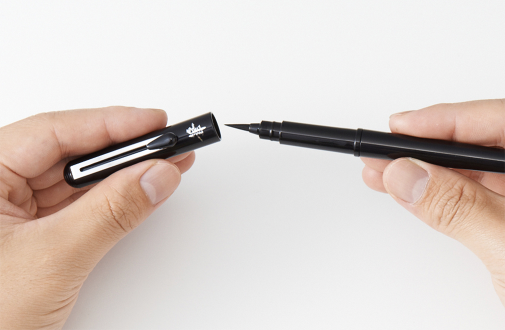 Pocket Refillable Brush Pen Medium by Pentel