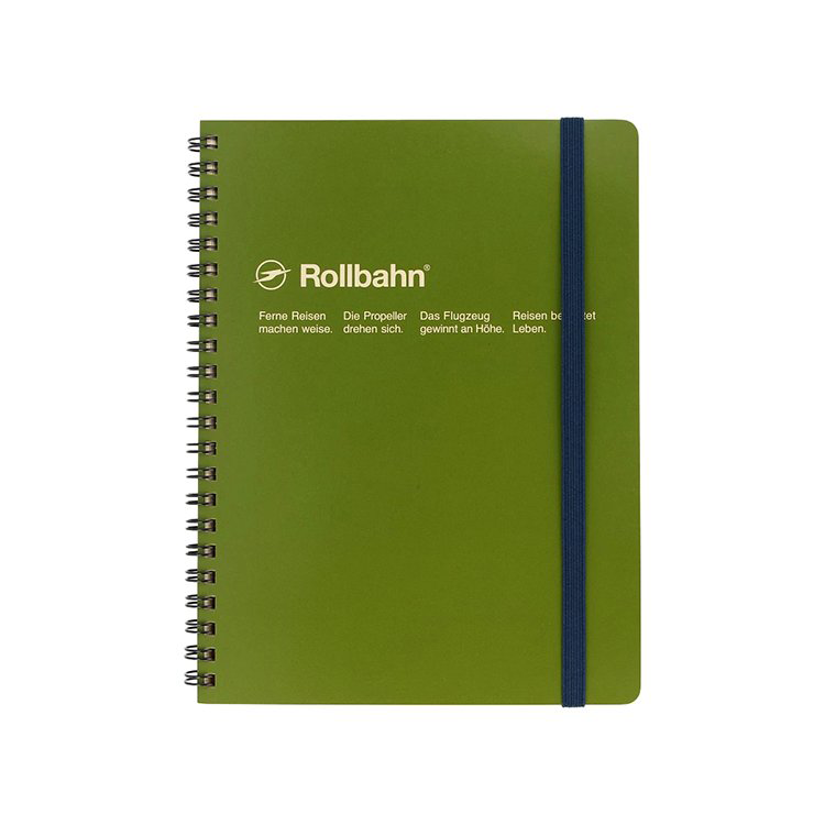 Rollbahn Spiral Notebook Large (A5) by Delfonics