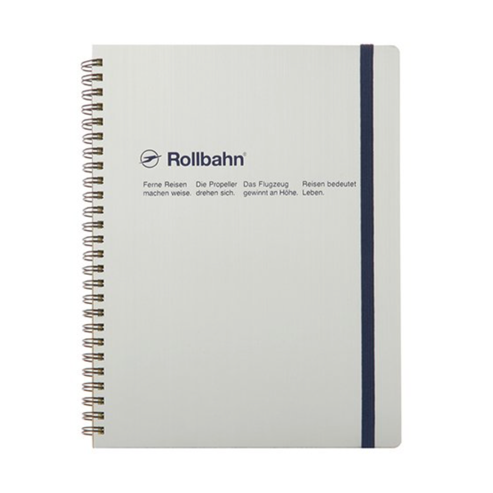 Rollbahn Spiral Notebook Large (A5) by Delfonics