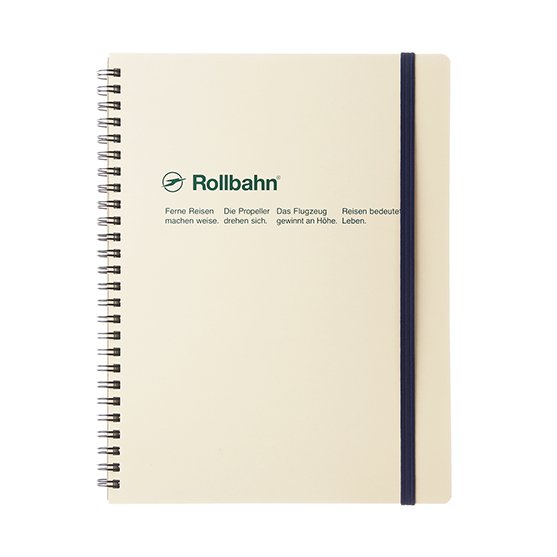 Rollbahn Spiral Notebook Large (A5) by Delfonics