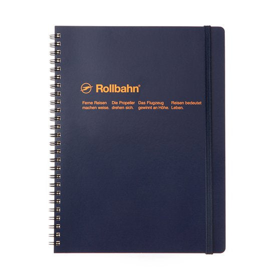 Rollbahn Spiral Notebook Large (A5) by Delfonics