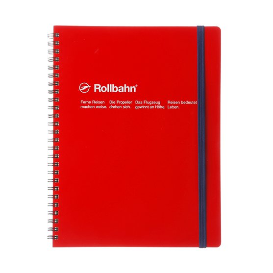 Rollbahn Spiral Notebook Large (A5) by Delfonics