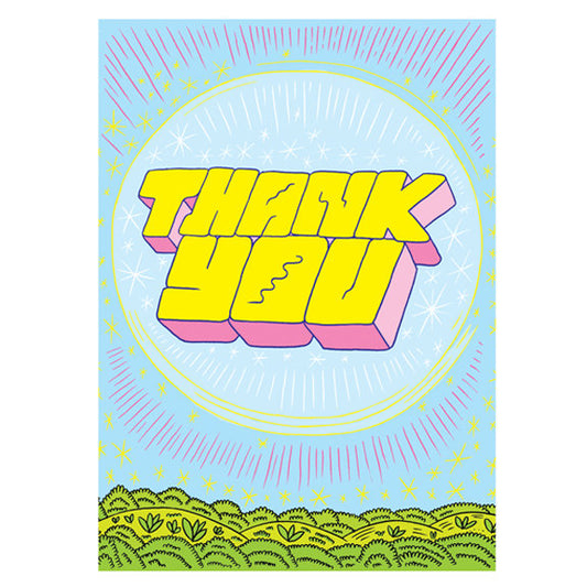 Ron Regé, Jr. Thank You Card by Little Otsu