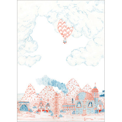 Lart C. Berliner Tiger Mountain Days Card by Little Otsu